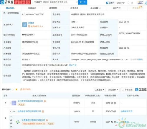 协鑫集成于杭州投资设立新能源开发公司